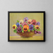 Pensée - Lafayette F. Cargill — framed artwork on a wall