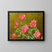 Rose red Painting - Lafayette F. Cargill — framed artwork on a wall