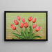 Tulip red - Lafayette F. Cargill — framed artwork on a wall