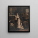 In the studio - Lajos Bruck — framed artwork on a wall