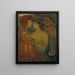 The Magician's Garden - Lajos Gulácsy — framed artwork on a wall