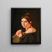 The Visitation - Lambert Jacobsz — framed artwork on a wall