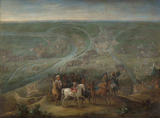 French Commanders at the Siege of Rheinberg 1672 - Lambert de Hondt II — artwork view