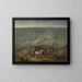 French Commanders at the Siege of Rheinberg 1672 - Lambert de Hondt II — framed artwork on a wall
