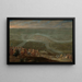King Louis XIV and his entourage at the siege of Schenkenschans 1672 - Lambert de Hondt II — framed artwork on a wall