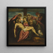 Lamentation - Cercle de Tintoretto — framed artwork on a wall