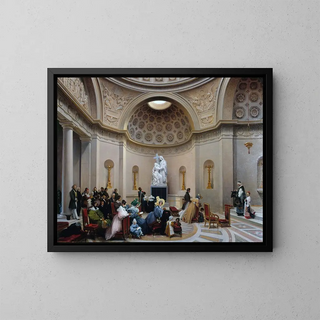 Messe de la Chapelle expiatoire - Lancelot-Théodore Turpin de Crissé — framed artwork on a wall