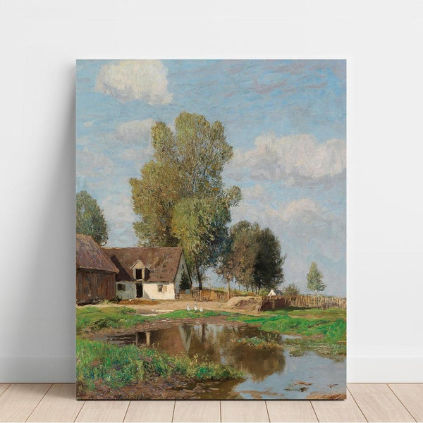 Reproduction of the painting Ländliche Idylle - Alfred Zoff
