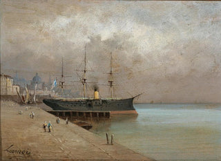 In a French port - Lanny — artwork view