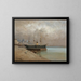 In a French port - Lanny — framed artwork on a wall