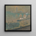 Lanternes de brouillard allumées - Emile Claus — framed artwork on a wall