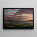 Port de Buffalo depuis le pied de l'avenue Porter - Lars Gustaf Sellstedt — framed artwork on a wall