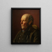 Swedish Peasant Painting - Lars Hansen — framed artwork on a wall