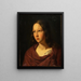 Young woman - Lars Hansen — framed artwork on a wall