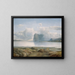 Île Borgya - Lars Hertervig — framed artwork on a wall