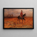 Hungarian Cavaliers - László Pataky von Sospatak — framed artwork on a wall