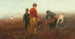 La récolte de pommes de terre - László Pataky von Sospatak — artwork view