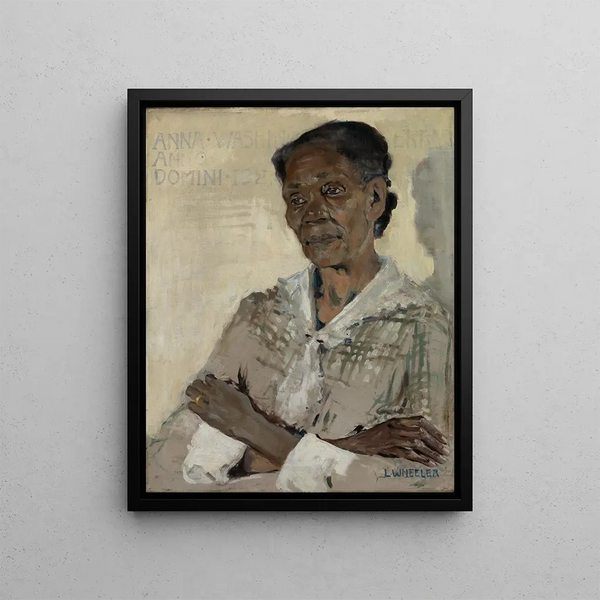 Anna Washington Derry - Laura Wheeler Waring — framed artwork on a wall