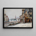 Exposition de 1900, Entrée du Vieux Paris - Laure Brouardel — framed artwork on a wall
