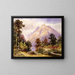 Montagnes Wick, Upper Arthur River - Laurence William Wilson — framed artwork on a wall