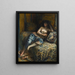 Odalisque - Laurent Gsell — framed artwork on a wall
