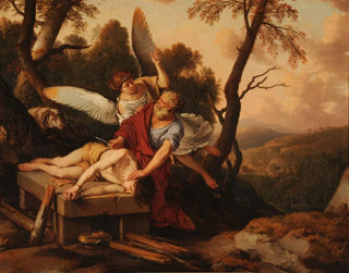 The Sacrifice of Abraham - Laurent de La Hyre — artwork view