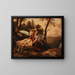 The Sacrifice of Abraham - Laurent de La Hyre — framed artwork on a wall