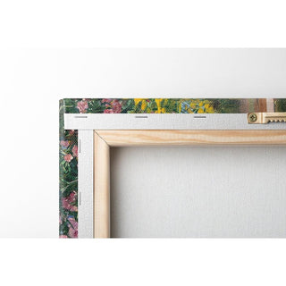 Lauriers-roses, cour de la maison de l'artiste - Joaquín Sorolla | Reproduction Tableau Décoration murale affiche copie