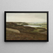 a landscape near Bryrup Jutland - Laurits Andersen Ring — framed artwork on a wall