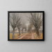 a road near Vindern, Zealand - Laurits Andersen Ring — framed artwork on a wall