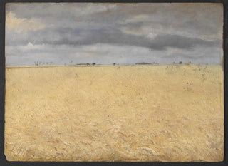 a Rye Field near the Village of Ring - Laurits Andersen Ring — artwork view