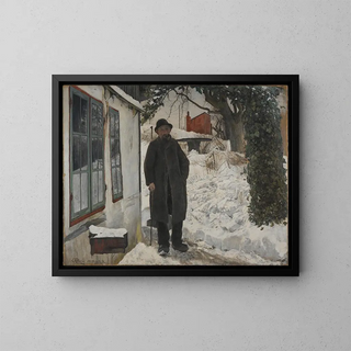 In the old house - Laurits Andersen Ring — framed artwork on a wall