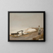 Winter Day with Mist in Karrebksminde - Laurits Andersen Ring — framed artwork on a wall