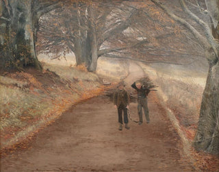 Sentier près de Herlufsholm, Zealand - Laurits Andersen Ring — artwork view