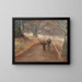 Sentier près de Herlufsholm, Zealand - Laurits Andersen Ring — framed artwork on a wall