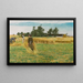 Harvest Time at Ladby - Laurits Andersen Ring — framed artwork on a wall