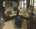 Interior painting of the village of Ring - Laurits Andersen Ring — artwork view