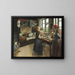 Interior painting of the village of Ring - Laurits Andersen Ring — framed artwork on a wall