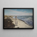 Dame à la Plage de Karrebæksminde, Zélande - Laurits Andersen Ring — framed artwork on a wall