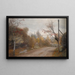 La Route à Mogenstrup, Zélande, automne - Laurits Andersen Ring — framed artwork on a wall