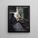 L'homme malade - Laurits Andersen Ring — framed artwork on a wall