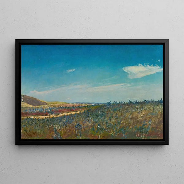Vue près de Karrebæksminde en Zélande du Nord - Laurits Andersen Ring — framed artwork on a wall