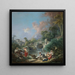 Lavandières - François Boucher — framed artwork on a wall