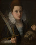 Judith with the Head of Holofernes - Lavinia Fontana — artwork view
