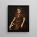 Portrait of a Noble Woman - Lavinia Fontana — framed artwork on a wall