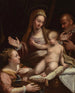 La Sainte Famille avec sainte Catherine d'Alexandrie - Lavinia Fontana — artwork view