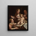La Sainte Famille avec sainte Catherine d'Alexandrie - Lavinia Fontana — framed artwork on a wall
