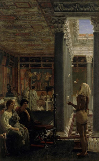 A juggler - Lawrence Alma-Tadema — artwork view