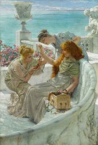 The favorite of fortune - Lawrence Alma-Tadema — artwork view