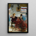 The Jewel of Love - Lawrence Alma-Tadema — framed artwork on a wall